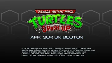 Teenage Mutant Ninja Turtles- Smash-Up screen shot title